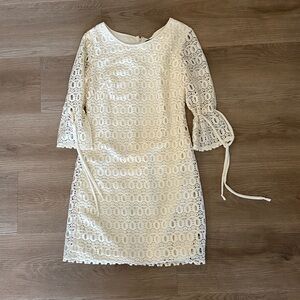 Cutest white shift dress